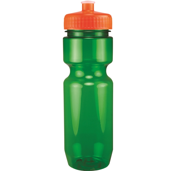 22oz Translucent Bike Bottle with Push Pull Lid - 22oz Translucent Bike Bottle with Push Pull Lid - Image 71 of 150