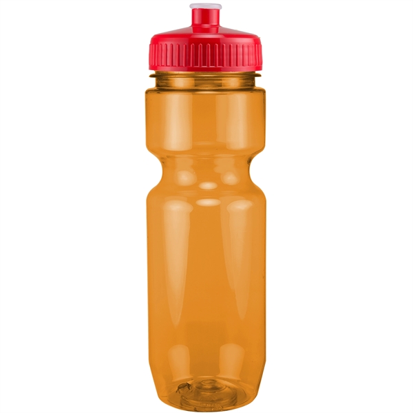 22oz Translucent Bike Bottle with Push Pull Lid - 22oz Translucent Bike Bottle with Push Pull Lid - Image 81 of 150
