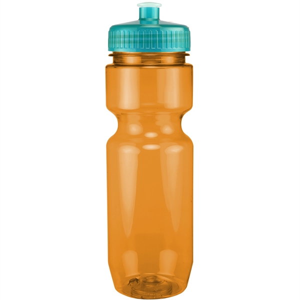 22oz Translucent Bike Bottle with Push Pull Lid - 22oz Translucent Bike Bottle with Push Pull Lid - Image 77 of 150