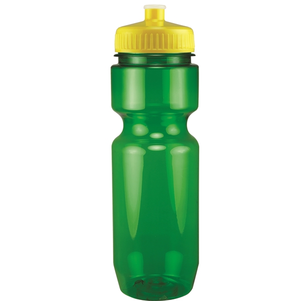 22oz Translucent Bike Bottle with Push Pull Lid - 22oz Translucent Bike Bottle with Push Pull Lid - Image 73 of 150