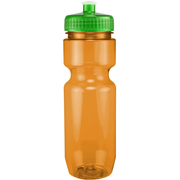22oz Translucent Bike Bottle with Push Pull Lid - 22oz Translucent Bike Bottle with Push Pull Lid - Image 84 of 150
