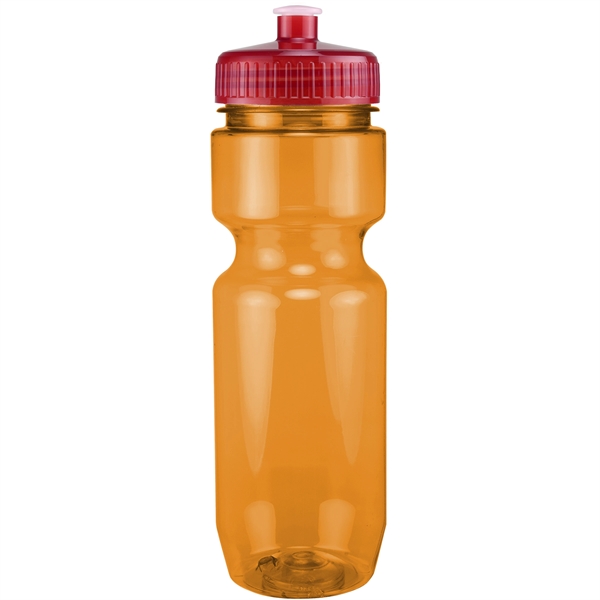22oz Translucent Bike Bottle with Push Pull Lid - 22oz Translucent Bike Bottle with Push Pull Lid - Image 87 of 150
