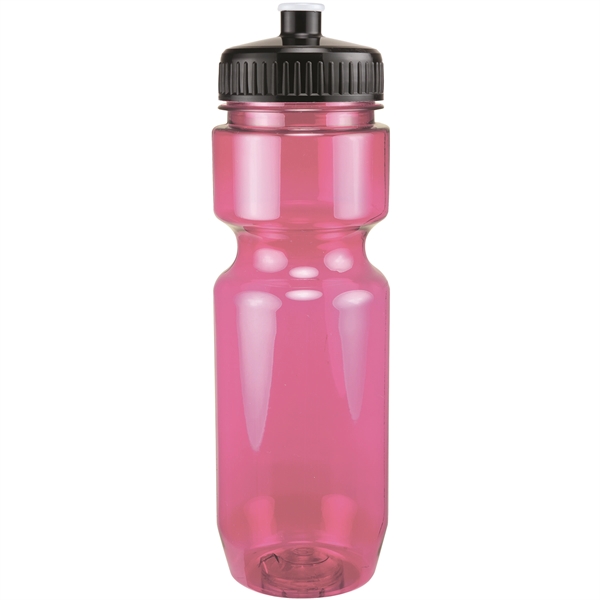22oz Translucent Bike Bottle with Push Pull Lid - 22oz Translucent Bike Bottle with Push Pull Lid - Image 91 of 150