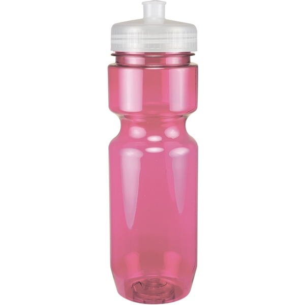 22oz Translucent Bike Bottle with Push Pull Lid - 22oz Translucent Bike Bottle with Push Pull Lid - Image 93 of 150