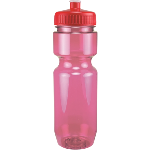 22oz Translucent Bike Bottle with Push Pull Lid - 22oz Translucent Bike Bottle with Push Pull Lid - Image 96 of 150
