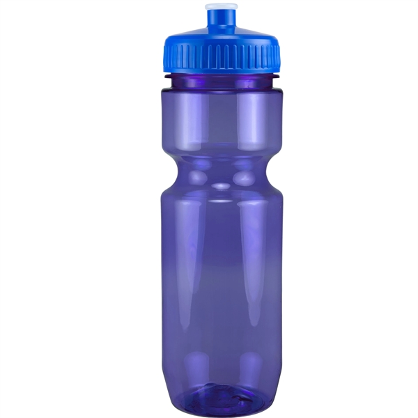 22oz Translucent Bike Bottle with Push Pull Lid - 22oz Translucent Bike Bottle with Push Pull Lid - Image 107 of 150