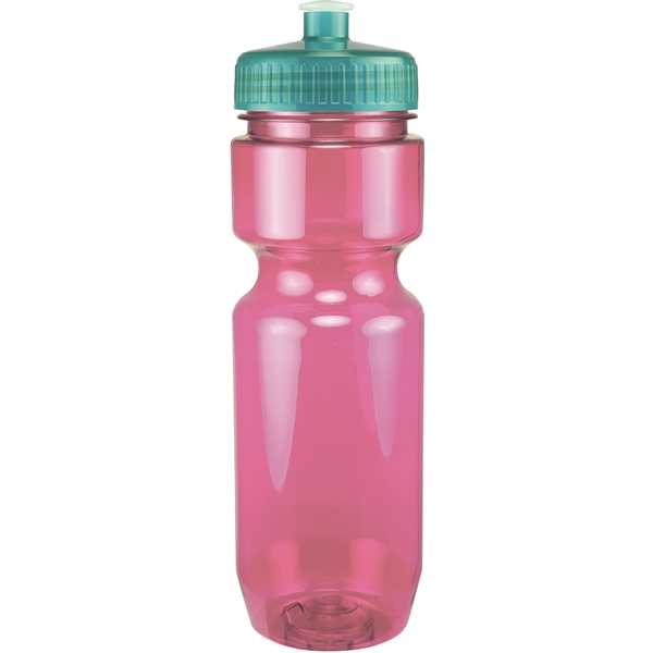 22oz Translucent Bike Bottle with Push Pull Lid - 22oz Translucent Bike Bottle with Push Pull Lid - Image 98 of 150