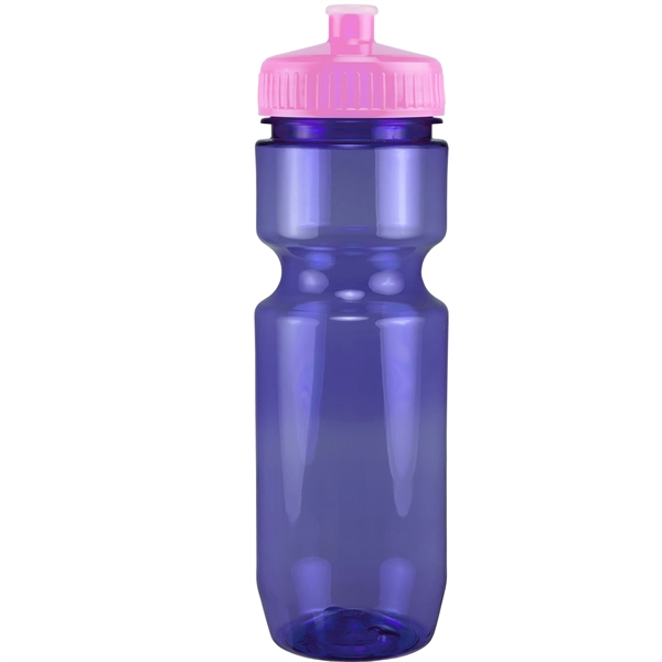 22oz Translucent Bike Bottle with Push Pull Lid - 22oz Translucent Bike Bottle with Push Pull Lid - Image 110 of 150