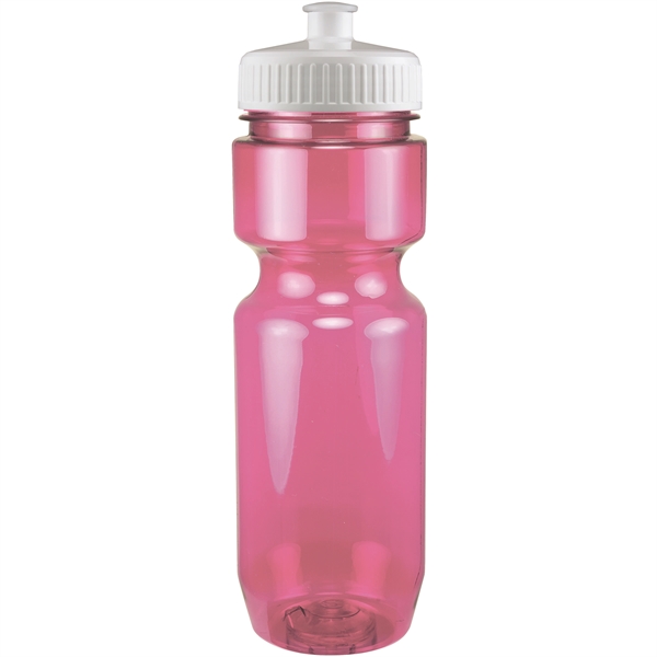 22oz Translucent Bike Bottle with Push Pull Lid - 22oz Translucent Bike Bottle with Push Pull Lid - Image 105 of 150