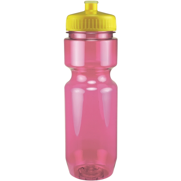 22oz Translucent Bike Bottle with Push Pull Lid - 22oz Translucent Bike Bottle with Push Pull Lid - Image 104 of 150