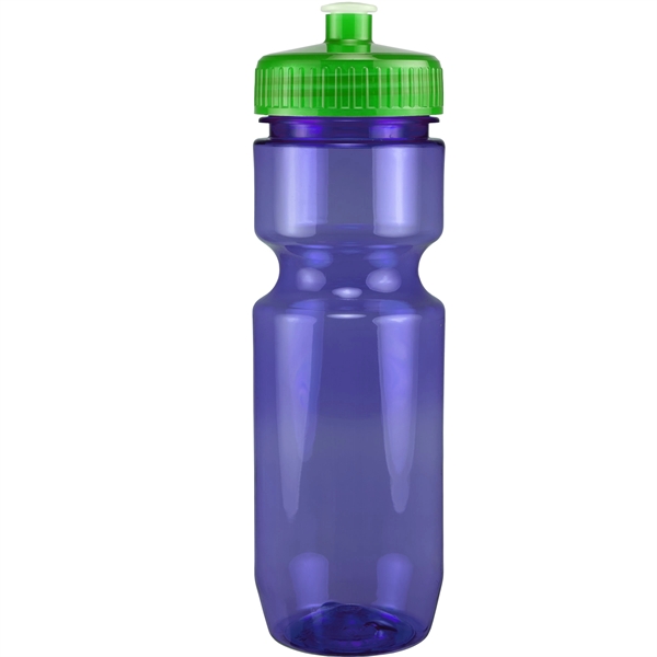 22oz Translucent Bike Bottle with Push Pull Lid - 22oz Translucent Bike Bottle with Push Pull Lid - Image 113 of 150