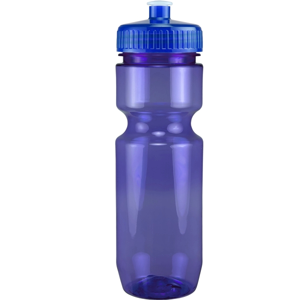 22oz Translucent Bike Bottle with Push Pull Lid - 22oz Translucent Bike Bottle with Push Pull Lid - Image 115 of 150