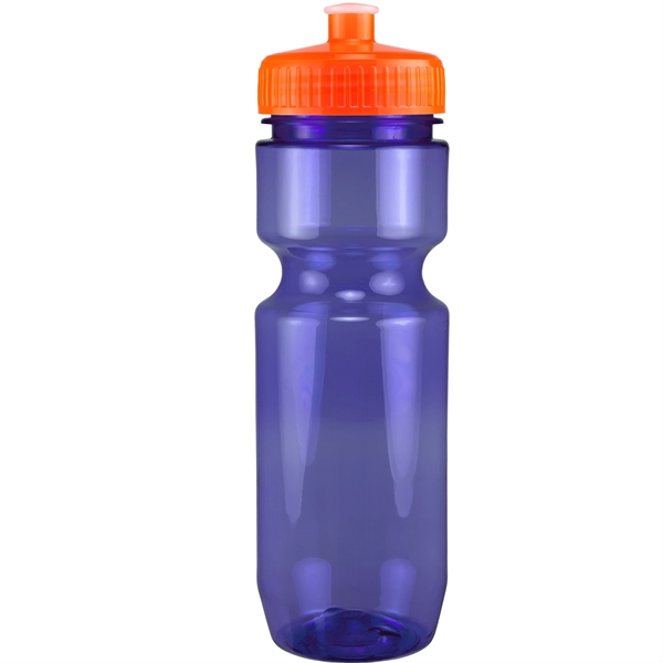 22oz Translucent Bike Bottle with Push Pull Lid - 22oz Translucent Bike Bottle with Push Pull Lid - Image 116 of 150