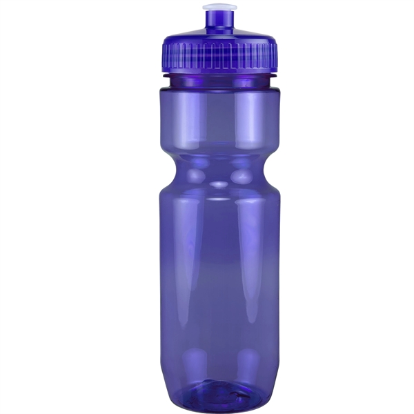 22oz Translucent Bike Bottle with Push Pull Lid - 22oz Translucent Bike Bottle with Push Pull Lid - Image 117 of 150