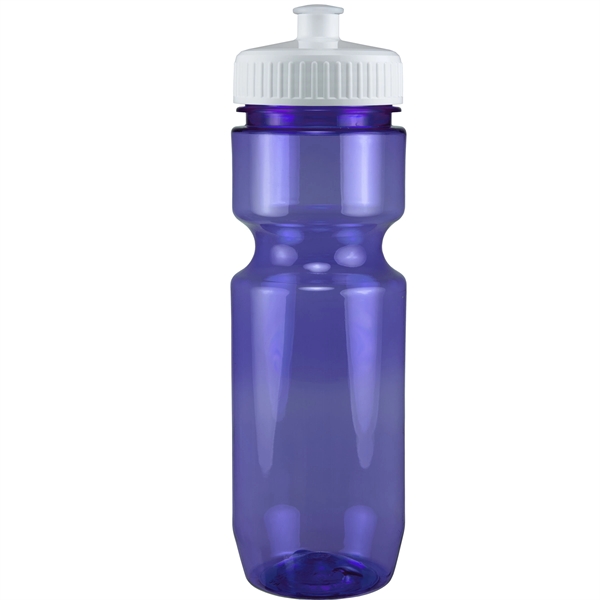 22oz Translucent Bike Bottle with Push Pull Lid - 22oz Translucent Bike Bottle with Push Pull Lid - Image 119 of 150