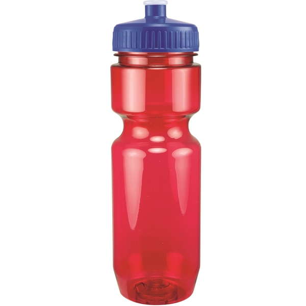 22oz Translucent Bike Bottle with Push Pull Lid - 22oz Translucent Bike Bottle with Push Pull Lid - Image 124 of 150