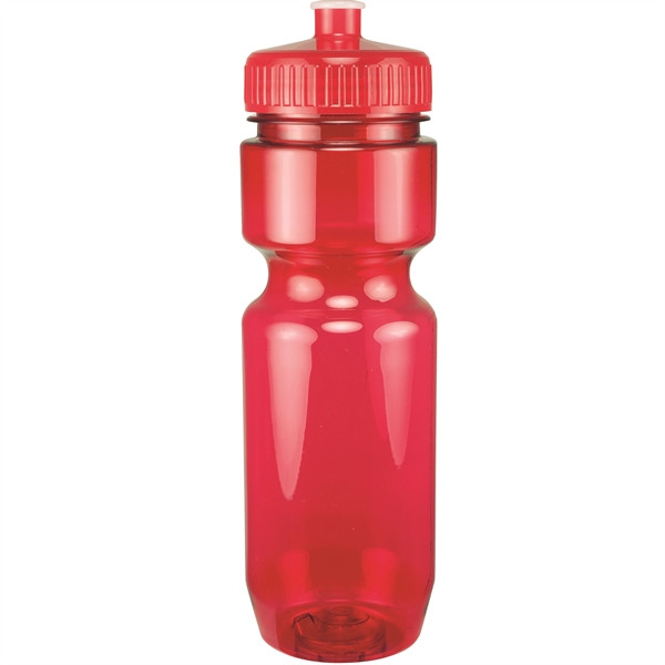 22oz Translucent Bike Bottle with Push Pull Lid - 22oz Translucent Bike Bottle with Push Pull Lid - Image 126 of 150