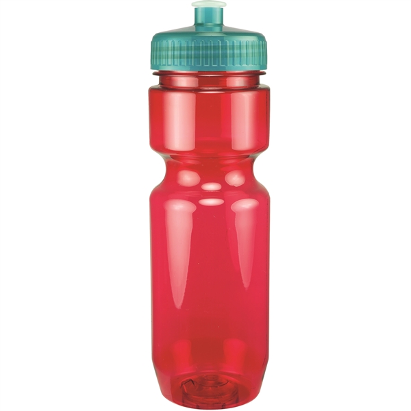 22oz Translucent Bike Bottle with Push Pull Lid - 22oz Translucent Bike Bottle with Push Pull Lid - Image 128 of 150