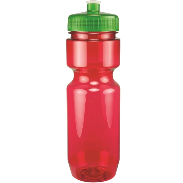 22oz Translucent Bike Bottle with Push Pull Lid - 22oz Translucent Bike Bottle with Push Pull Lid - Image 131 of 150
