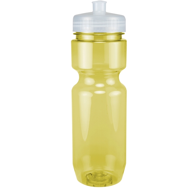 22oz Translucent Bike Bottle with Push Pull Lid - 22oz Translucent Bike Bottle with Push Pull Lid - Image 146 of 150