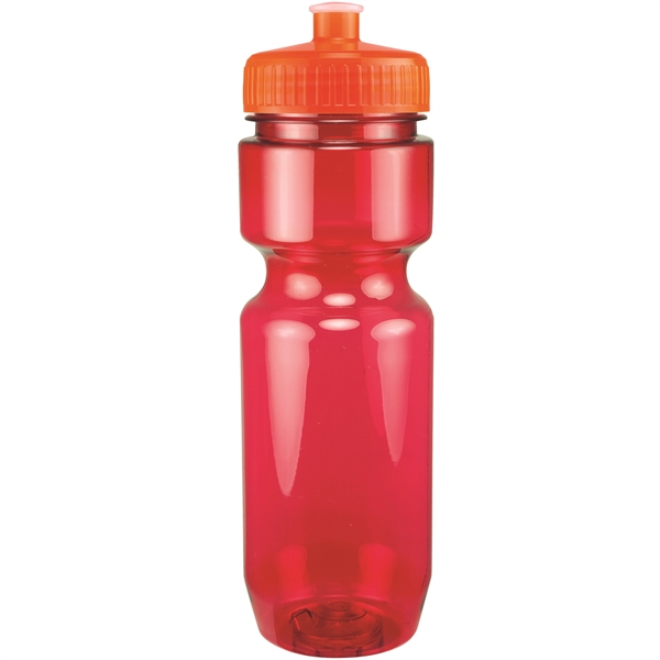 22oz Translucent Bike Bottle with Push Pull Lid - 22oz Translucent Bike Bottle with Push Pull Lid - Image 132 of 150