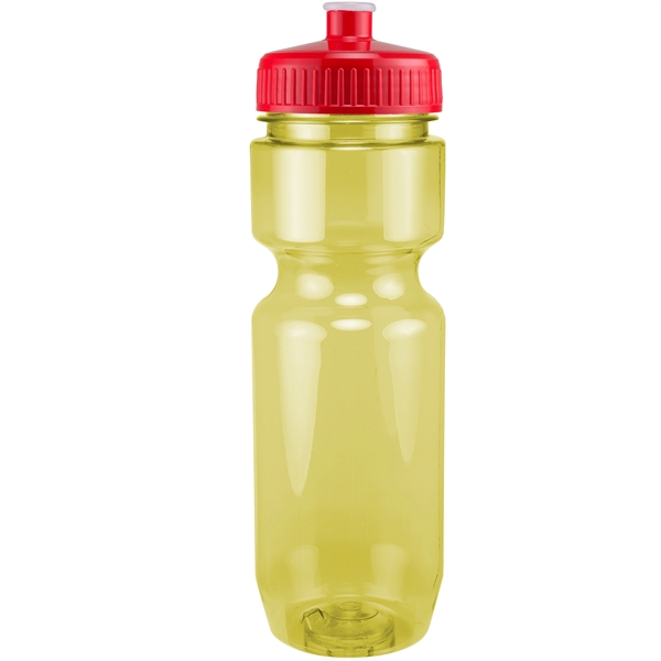 22oz Translucent Bike Bottle with Push Pull Lid - 22oz Translucent Bike Bottle with Push Pull Lid - Image 142 of 150