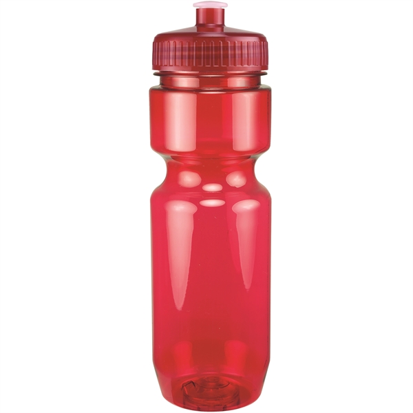 22oz Translucent Bike Bottle with Push Pull Lid - 22oz Translucent Bike Bottle with Push Pull Lid - Image 134 of 150