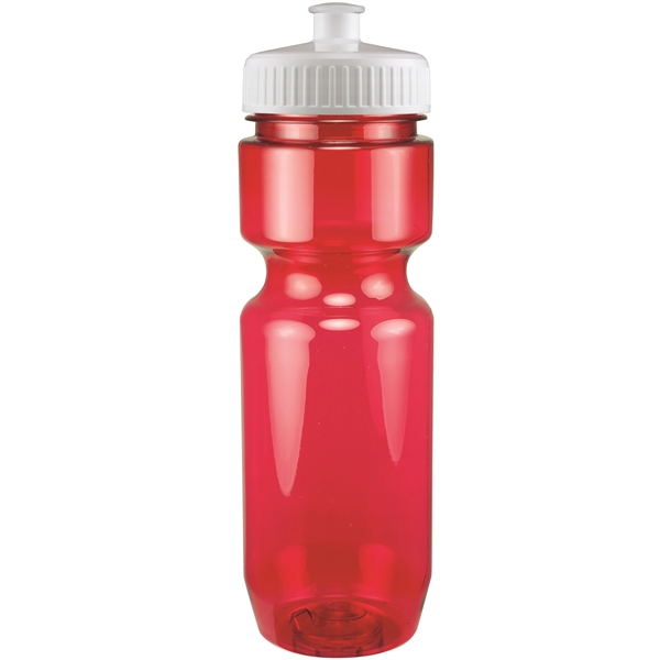 22oz Translucent Bike Bottle with Push Pull Lid - 22oz Translucent Bike Bottle with Push Pull Lid - Image 135 of 150