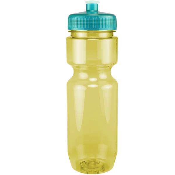 22oz Translucent Bike Bottle with Push Pull Lid - 22oz Translucent Bike Bottle with Push Pull Lid - Image 138 of 150