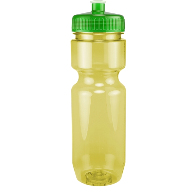 22oz Translucent Bike Bottle with Push Pull Lid - 22oz Translucent Bike Bottle with Push Pull Lid - Image 144 of 150