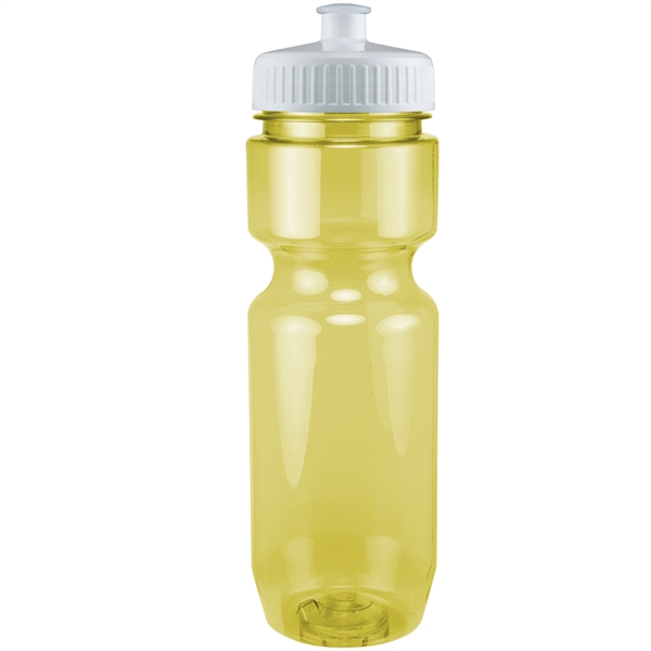 22oz Translucent Bike Bottle with Push Pull Lid - 22oz Translucent Bike Bottle with Push Pull Lid - Image 149 of 150