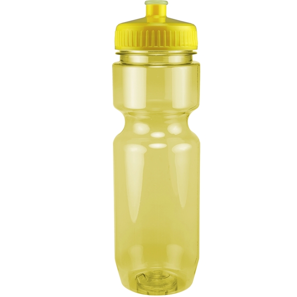 22oz Translucent Bike Bottle with Push Pull Lid - 22oz Translucent Bike Bottle with Push Pull Lid - Image 150 of 150