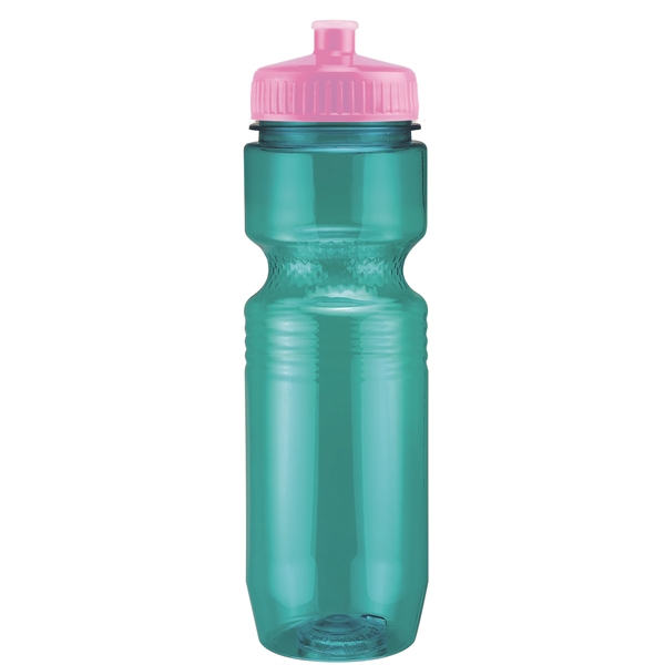 26oz Translucent Jogger Bottle with Push Pull Lid - 26oz Translucent Jogger Bottle with Push Pull Lid - Image 76 of 229
