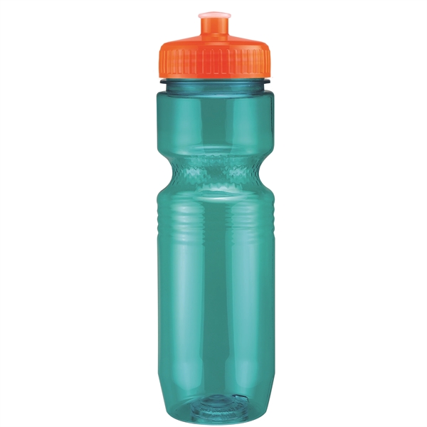 26oz Translucent Jogger Bottle with Push Pull Lid - 26oz Translucent Jogger Bottle with Push Pull Lid - Image 88 of 229
