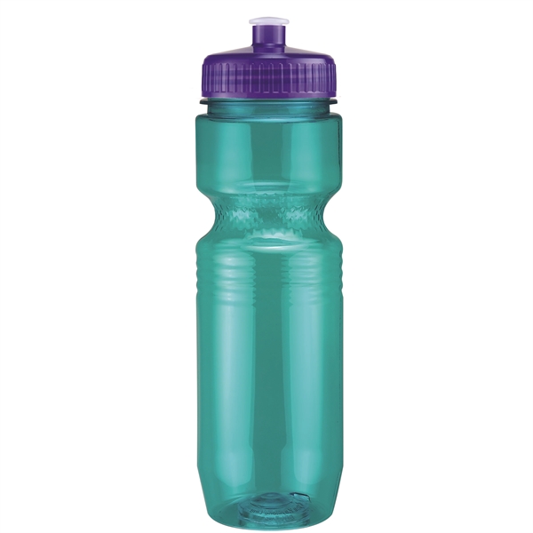 26oz Translucent Jogger Bottle with Push Pull Lid - 26oz Translucent Jogger Bottle with Push Pull Lid - Image 90 of 229