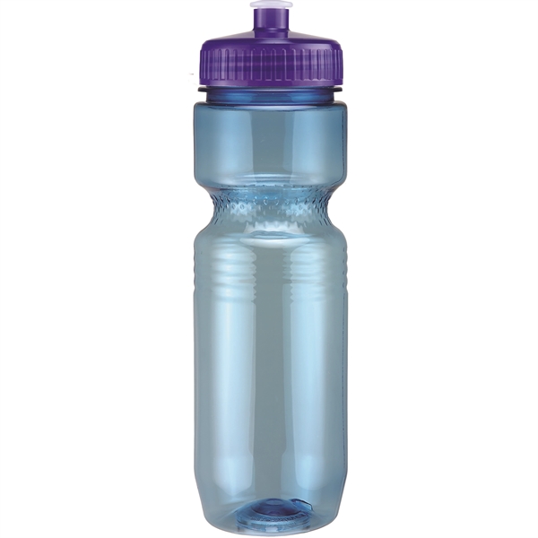 26oz Translucent Jogger Bottle with Push Pull Lid - 26oz Translucent Jogger Bottle with Push Pull Lid - Image 120 of 229