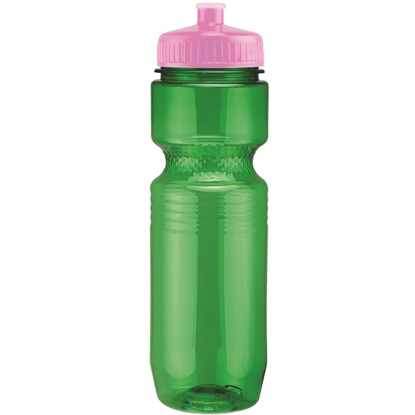 26oz Translucent Jogger Bottle with Push Pull Lid - 26oz Translucent Jogger Bottle with Push Pull Lid - Image 138 of 229