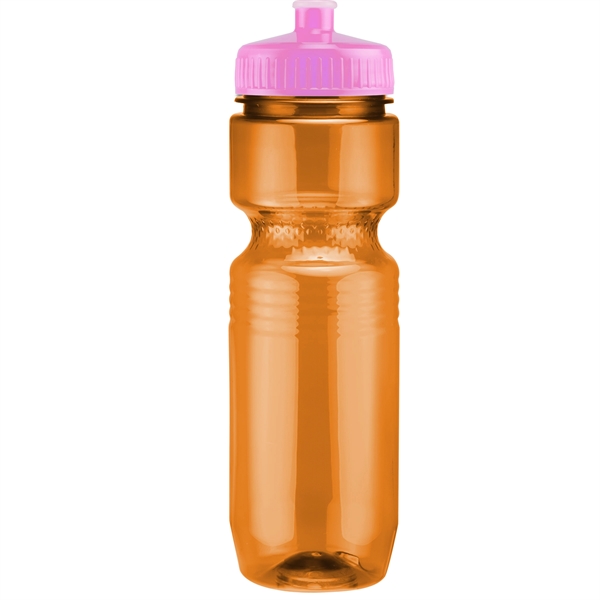 26oz Translucent Jogger Bottle with Push Pull Lid - 26oz Translucent Jogger Bottle with Push Pull Lid - Image 159 of 229