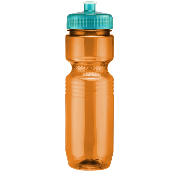 26oz Translucent Jogger Bottle with Push Pull Lid - 26oz Translucent Jogger Bottle with Push Pull Lid - Image 160 of 229