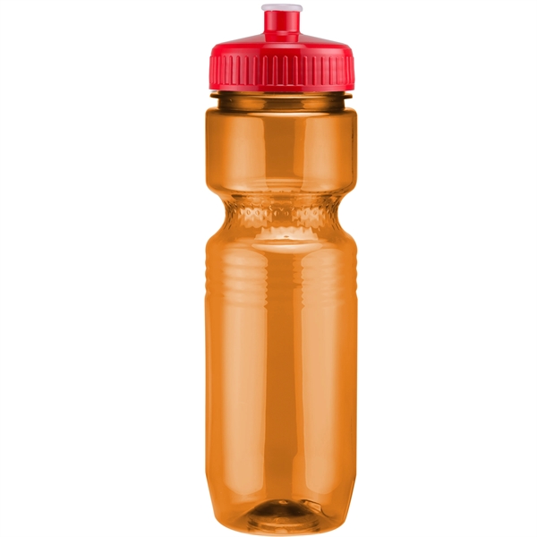26oz Translucent Jogger Bottle with Push Pull Lid - 26oz Translucent Jogger Bottle with Push Pull Lid - Image 161 of 229