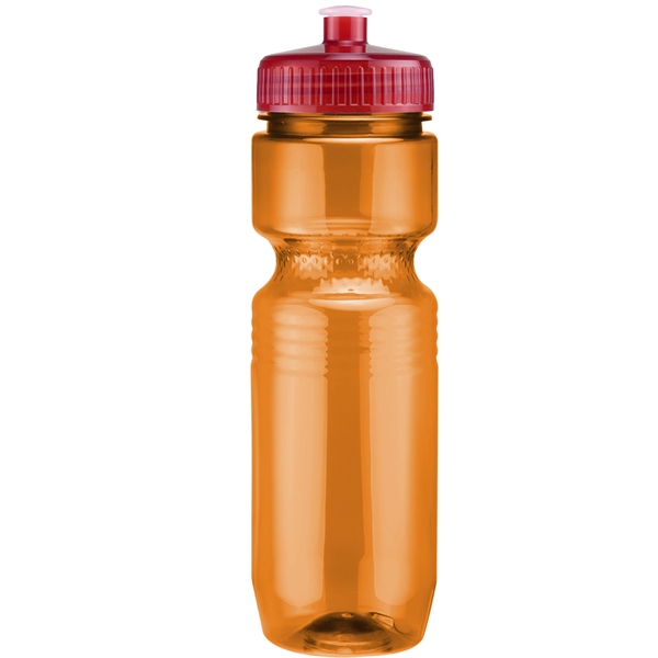 26oz Translucent Jogger Bottle with Push Pull Lid - 26oz Translucent Jogger Bottle with Push Pull Lid - Image 166 of 229