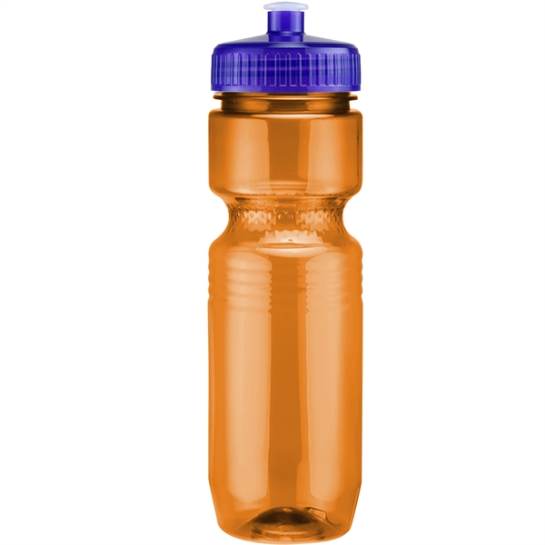 26oz Translucent Jogger Bottle with Push Pull Lid - 26oz Translucent Jogger Bottle with Push Pull Lid - Image 168 of 229