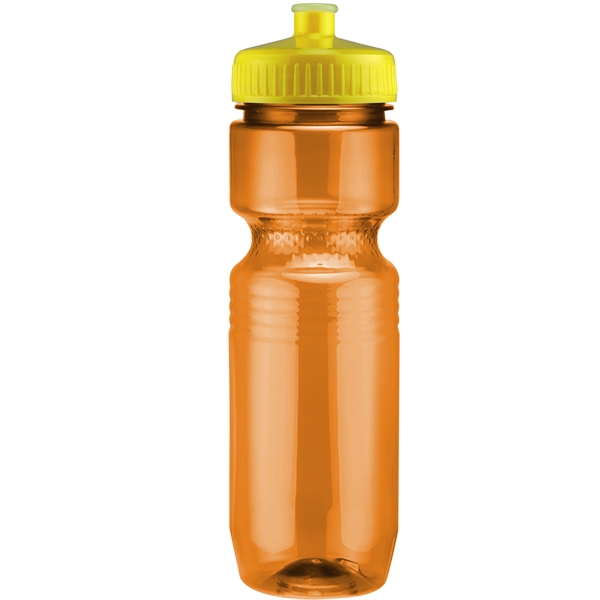 26oz Translucent Jogger Bottle with Push Pull Lid - 26oz Translucent Jogger Bottle with Push Pull Lid - Image 169 of 229