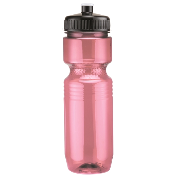 26oz Translucent Jogger Bottle with Push Pull Lid - 26oz Translucent Jogger Bottle with Push Pull Lid - Image 170 of 229