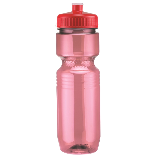 26oz Translucent Jogger Bottle with Push Pull Lid - 26oz Translucent Jogger Bottle with Push Pull Lid - Image 176 of 229