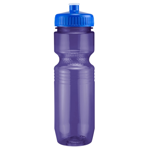26oz Translucent Jogger Bottle with Push Pull Lid - 26oz Translucent Jogger Bottle with Push Pull Lid - Image 180 of 229