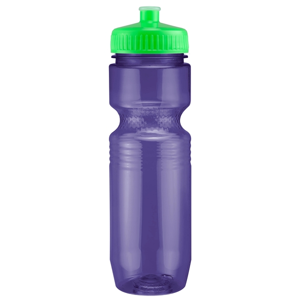 26oz Translucent Jogger Bottle with Push Pull Lid - 26oz Translucent Jogger Bottle with Push Pull Lid - Image 185 of 229