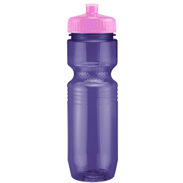26oz Translucent Jogger Bottle with Push Pull Lid - 26oz Translucent Jogger Bottle with Push Pull Lid - Image 189 of 229