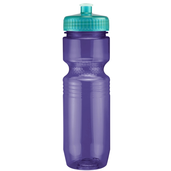 26oz Translucent Jogger Bottle with Push Pull Lid - 26oz Translucent Jogger Bottle with Push Pull Lid - Image 192 of 229