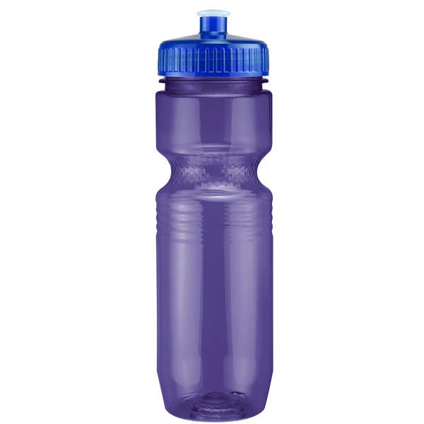 26oz Translucent Jogger Bottle with Push Pull Lid - 26oz Translucent Jogger Bottle with Push Pull Lid - Image 194 of 229